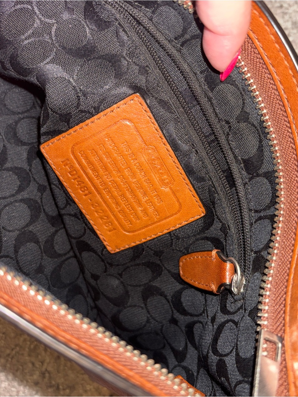 Vintage Coach Bleecker Leather Mini Duffle 14 - Picture 6 of 8